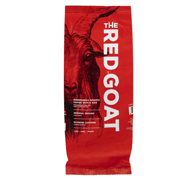 Red Goat Extreme Caffeine Ground Coffee: Surprisingly Smooth Extreme Caffeine