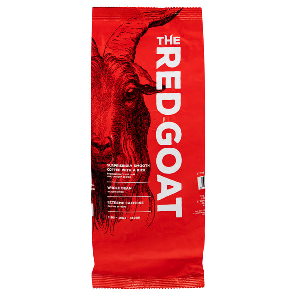 Red Goat Extreme Caffeine Whole Bean Coffee: Surprisingly Smooth Extreme Caffeine