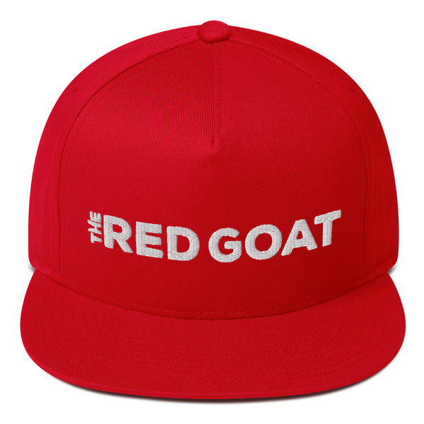 The Red Goat Flat Bill Cap